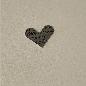 Origami Owl Heart-Shaped Small Locket Plate